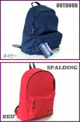 【新入荷】OUTDOOR/アウトドアリュック＆SPALDING/スポルディングリュック