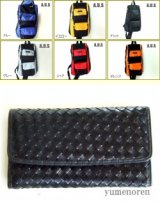 【最入荷】軽量ボディバッグ(6色有)、メッシュ　編み込み長財布(3色有)
