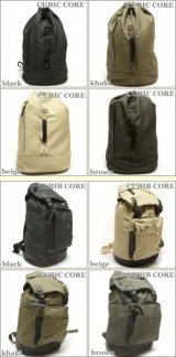 【新入荷】CUBICCORE/コットンボンサック＆ポケット豊富なボンリュック