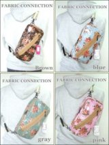 【新入荷】ラミネート加工花柄ボディバッグ(4色有)