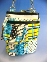 【新入荷】ポップな星柄2wayシザーバッグ(2色有)