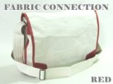 【新入荷】FABRIC CONNECTION帆布ショルダーバッグ通学用（３色有）