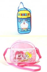 【新入荷】ドラえもん通園シューズケース＆スイートプリキュア通園ショルダーバッグ