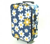 【新入荷】＜折り畳み収納可能＞フラワー柄キャリーバッグ