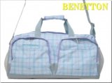 【新入荷】BENETTON/ベネトンチェック柄ボストンバッグ