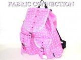 【新入荷】FABRIC CONNECTION英字プリントリュックサック