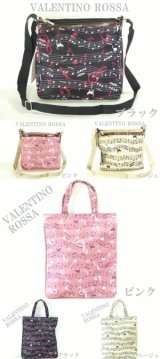 【新入荷】３室式音符＆猫ショルダー＆手提げバッグ（３色有）
