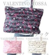 【新入荷】撥水加工音符＆猫トートバッグ（３色有）