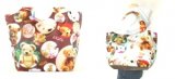 【新入荷】熊のぬいぐるみプリントエコトートバッグ