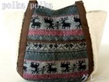 【新入荷】ノルディック柄バルーントートバッグ
