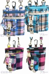 【新入荷】マドラスチェックシザーバッグ＆クマチャームチェックシザーバッグ