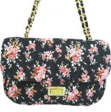 【新入荷】小花柄キルト２ＷＡＹショルダーバッグ