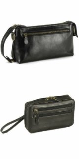 【新入荷】牛革オイルヌメセカンドポーチ＆多機能 レザー ポーチ