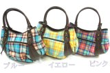 【新入荷】VISAGEキュートなチェック柄ハンドバッグ
