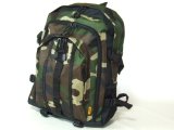 【再入荷】ミリタリーカモフラ迷彩柄ディパック