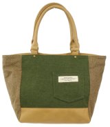 【新入荷】ヘリンボーンコンビトートバッグ