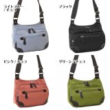 【新入荷】PELLECLUBシワ加工ナイロンショルダーバッグ