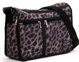 【新入荷】拡幅機能レオパードショルダーバッグ
