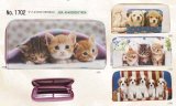 【新入荷】かわいい子猫＆子犬転写長財布
