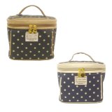 【新入荷】ドット柄コスメバニティバッグ