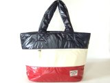 【新入荷】中綿入り３色トートバッグＬ