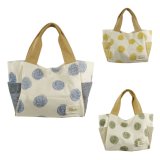 【新入荷】手描きスウェットドット2Pトートバッグ