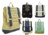 【新入荷】ウォッシュ帆布リュックサック