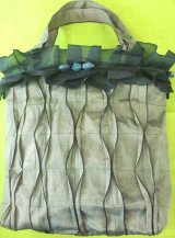 【新入荷】手作り畳の縁手提げバッグ【震災復興応援商品】