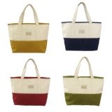 厚手の帆布素材を使用！しっかり感のあるバイカラートートバッグが入荷しました！