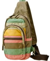 ヴィンテージ感のあるソフト合皮カラフルボーダーボディバッグが入荷しました！