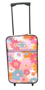 折畳収納可能！華やかなフラワー柄のキャリーバッグが入荷しました！