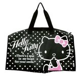 修学旅行や林間学校にオススメ♪ ハローキティ水玉2WAYボストンバッグが入荷しました！