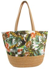 トロピカルな雰囲気のボタニカルデザインの夏らしいバッグが入荷しました！