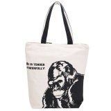 威圧感のあるボスゴリラがプリントされたインパクト大のトートバッグが入荷しました！