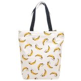 注目度◎美味しそうなバナナが沢山プリントされたキュートな帆布トートバッグが入荷しました！