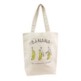 バナナがプリントされたコミカルなグラフィックトートバッグが入荷しました！