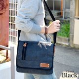 使い込んだ雰囲気のケミカルウォッシュ加工を施した帆布ショルダーバッグが入荷しました！