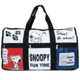 ２〜３泊の旅行に重宝！ポケット１２個付属スヌーピーSNOOPY2WAYボストンバッグが入荷しました！
