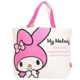 『マイメロディ』がでっかくプリントされた、注目度満点の大きめトートバッグが入荷しました！