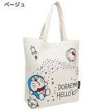 どらえもん＆ハローキティがコラボした、キュートなお出掛けトートバッグが入荷しました！