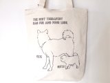 犬の親子がプリントされた可愛いトートバッグが入荷しました！