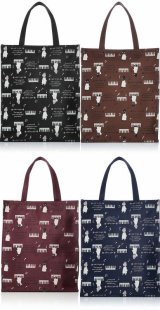 かわいい猫人間と鍵盤＆音符がプリントされたトートバッグが入荷しました！