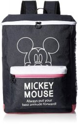 ディズニーの人気キャラクター『ミッキーマウス』プリントのタップリ入るスクエアタイプのリュックサックが入荷しました！