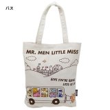 サンリオの人気キャラMR.MEN　LITTLE MISSがプリントされた、楽しい雰囲気のお出掛けトートバッグが入荷しました！