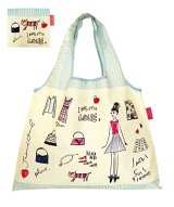 レディース向けおしゃれでかわいい2way折りたたみショッピングエコバッグ３種類が入荷しました！