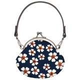 さくら柄が可愛いストラップ付き手のひらサイズの丸がま口財布が入荷しました！