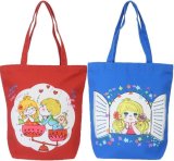 水森亜土 レトロ かわいい天ファスナートート バッグが入荷しました！