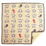 お相撲さん柄どすこいイラスト今治うまれのハンカチが再入荷しました