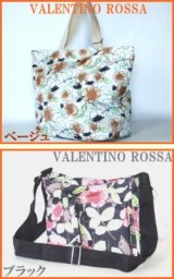 【新入荷】大容量　絵画風フラワー柄ビッグトート＆絵画風フラワー柄ショルダー