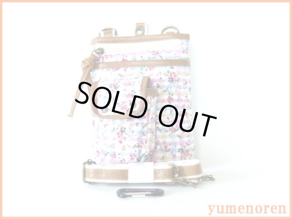 画像4: 【メール便ok】小花柄3wayシザーバッグ(２色有) (4)